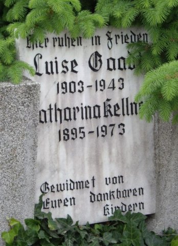 Lierenz Katharina 1895-1973 Grabstein